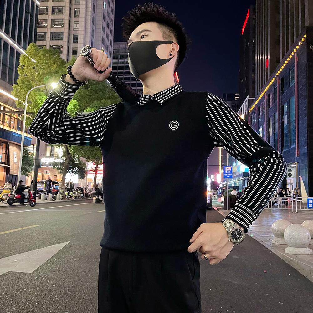 针织衫潮牌休闲春秋季男装
