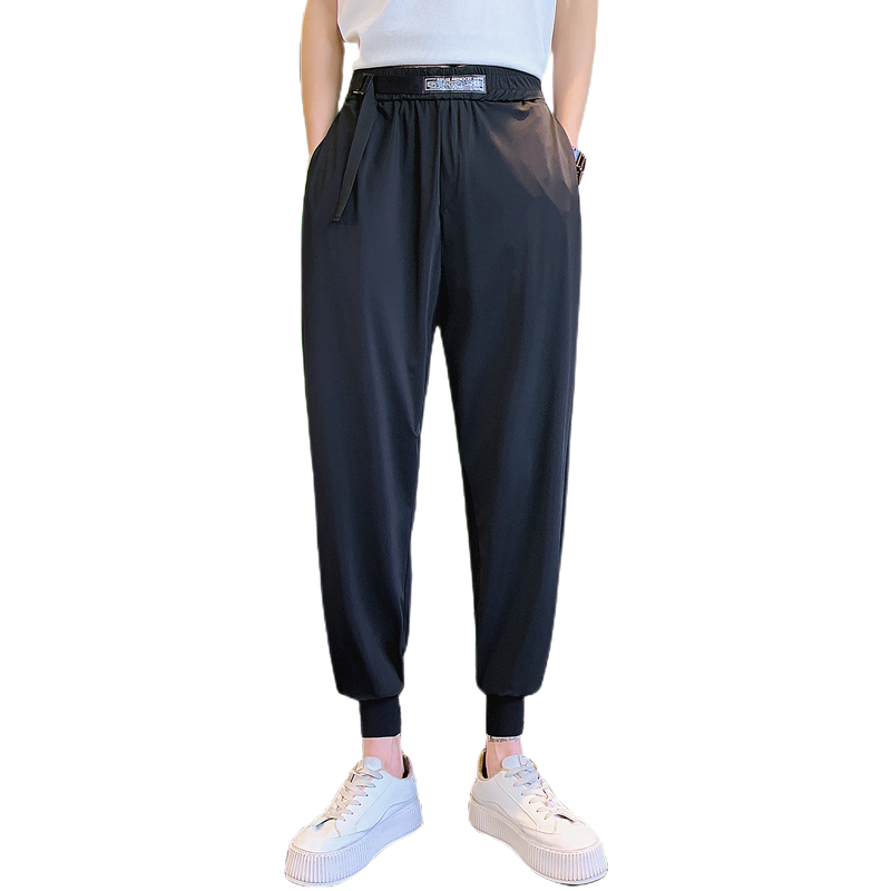 男裤夏季休闲束脚运动裤潮
