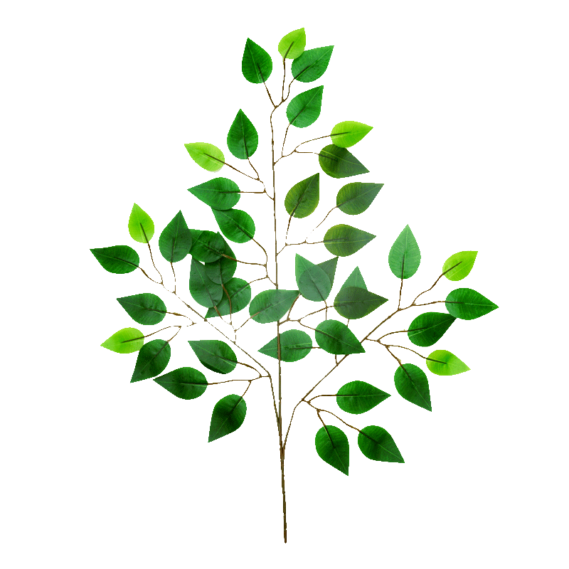 天猫优选仿真红枫叶榕树叶