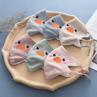 儿童口罩保暖宝宝女小孩专用女童可水洗纯棉布婴儿可调节春秋冬季