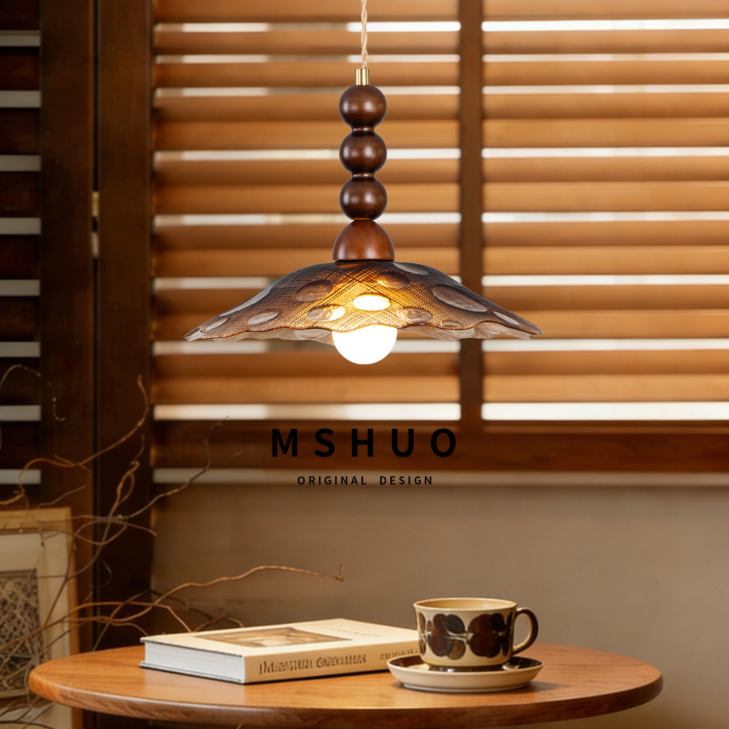 卧室床头吊灯中古风法式复古玄关过道小吊灯美式简约背景墙装饰灯