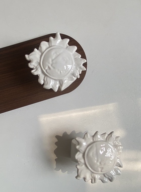 原单尾货 创意陶瓷餐扣餐巾扣酒店浮雕桌面餐巾环餐巾布扣摆件