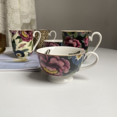 尾货 Spode斯波德 英国自然界浓彩系列马克杯个性咖啡杯家用微瑕