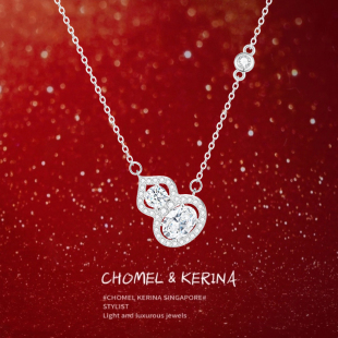 「闪耀福禄」纯银s999项链女轻奢小众高级感2026新款爆款生日礼物