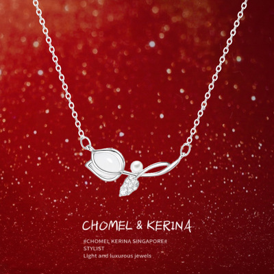 「郁金香」项链/温柔且少女~~