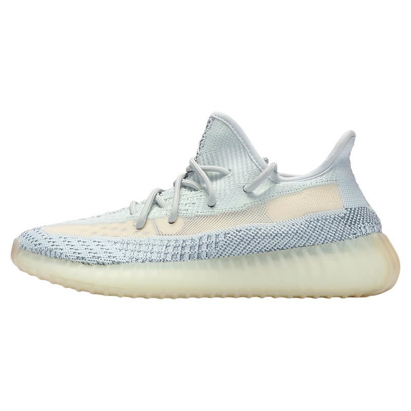 真爆米花超轻厚底防滑透气运动休闲健身户外情侣款椰子350男女鞋