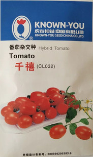 台湾农友千禧樱桃番茄种子小番茄种子圣女果小西红柿种子1000粒装