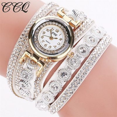 New Women Quartz Watches ladies Leather Gril watch 手表妇女