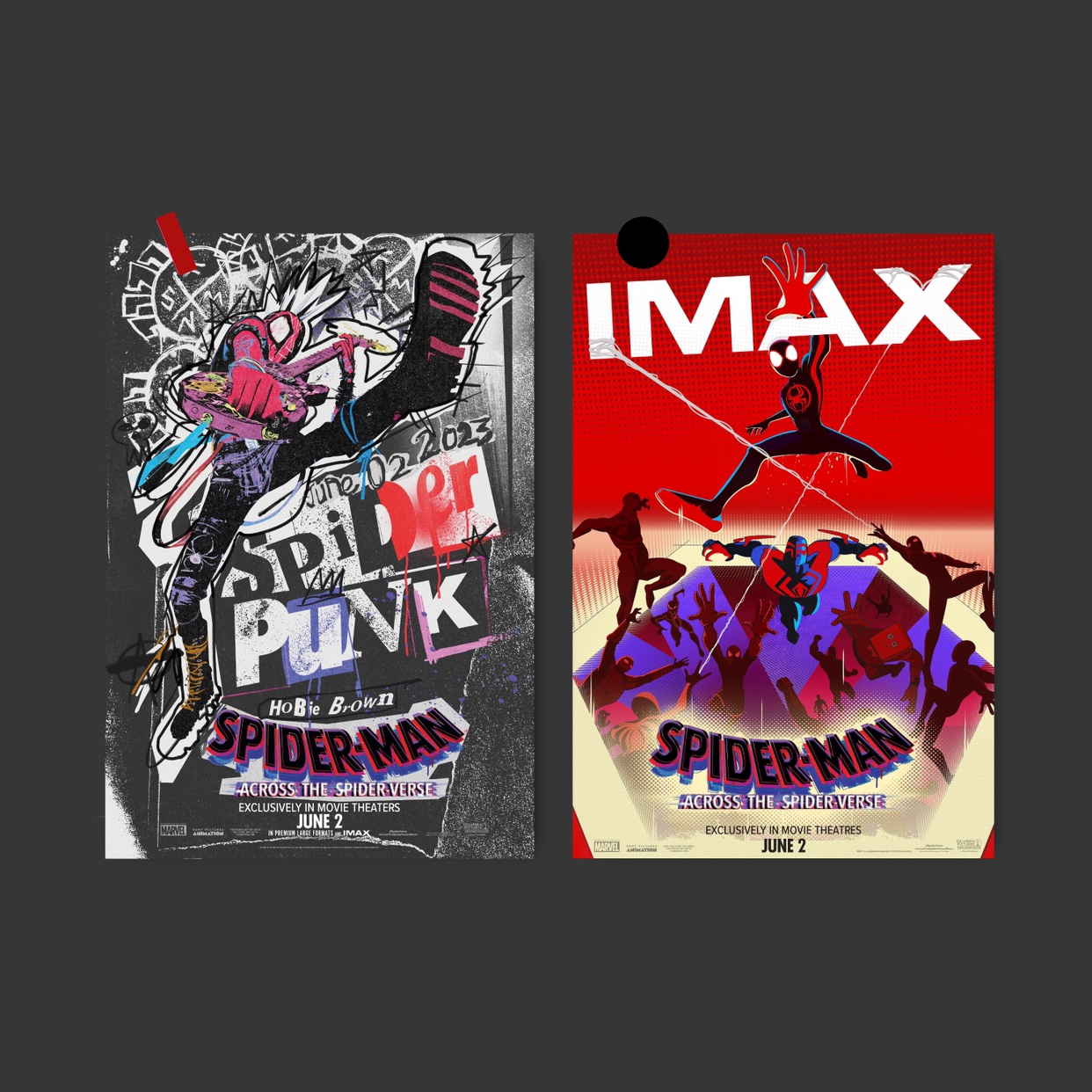 漫威蜘蛛侠纵横宇宙电影海报墙贴卧室装饰画房间布置个性背景墙