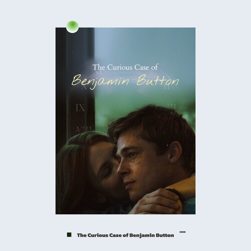 本杰明·巴顿奇事海报墙贴装饰画