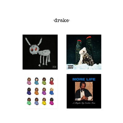 Drake专辑海报周边主卧床头装饰画客厅沙发背景墙挂画海报墙贴