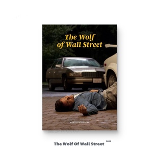 华尔街之狼电影海报墙贴卧室床头装饰画背景墙装饰自粘小李子周边