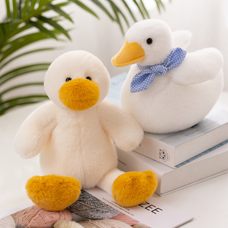 肯德基可达鸭毛绒玩具鸭子公仔微笑青蛙六一儿童节礼物大白鹅玩偶