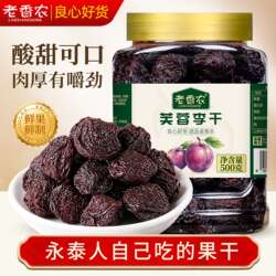 原味大颗粒芙蓉李干500g罐装永泰红心大李子干果蜜饯果脯特产酸甜