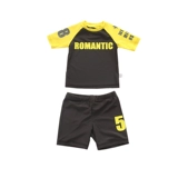 Купальник для мальчиков подходит для мужчин и женщин для девочек, раздельные брендовые быстросохнущие штаны для плавания, короткий рукав