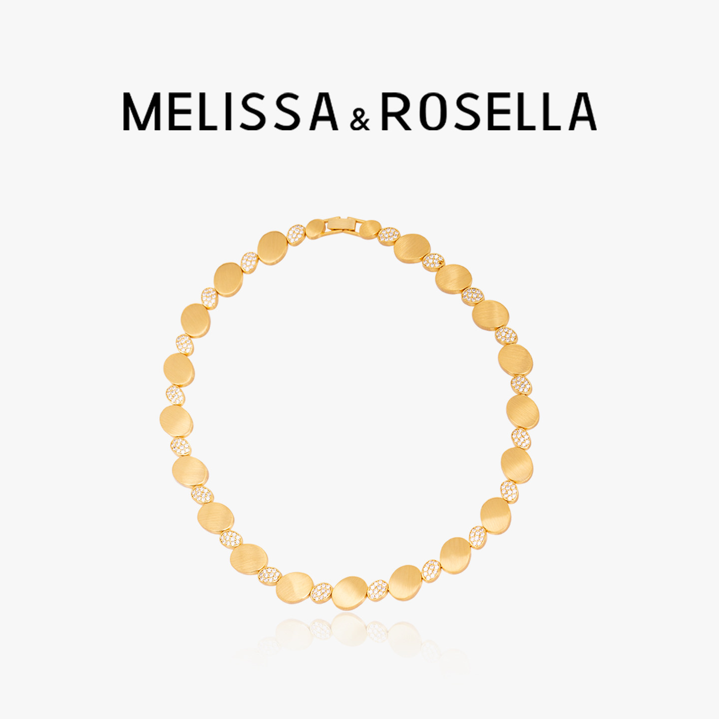 MELISSA&ROSELLA鎏金岁月项链