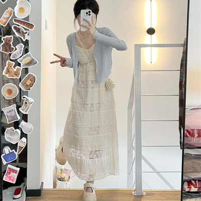 沙滩长裙女夏季海边度假小个子法