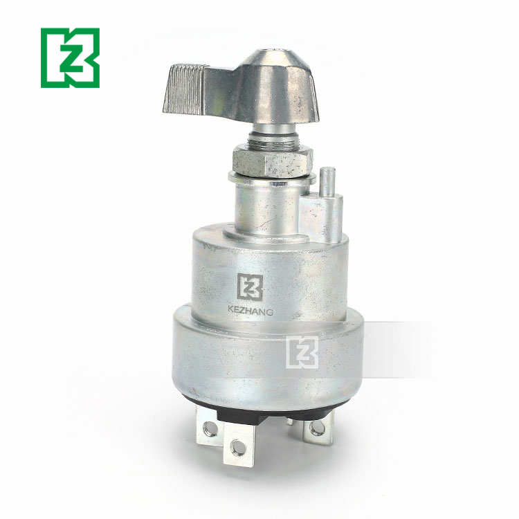 卡特点火开关锁头4线CAT320B/C/D 336C/D启动器电门锁钥匙 挖掘机