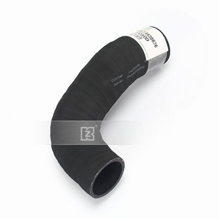 发动机增压器橡胶连接进气软管 沃尔沃EC80D空气进气管 挖掘机