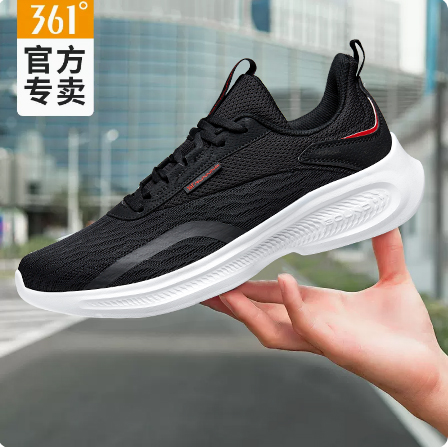 361网面运动鞋新款男跑步鞋