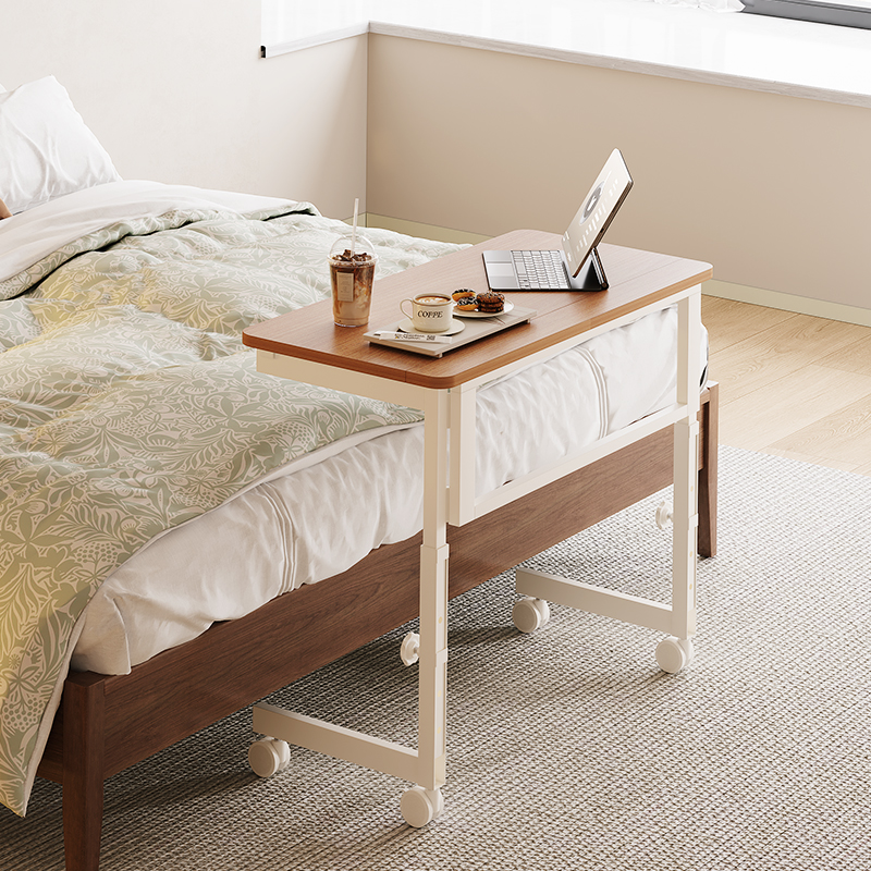 折叠桌床边桌卧室升降移动沙发桌