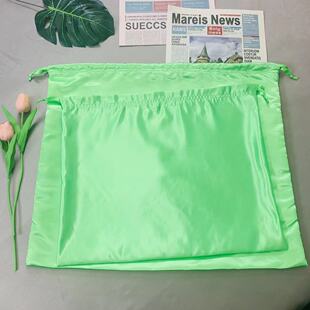 色丁绸缎亮面束口袋可印logo中秋节月饼包装袋礼盒内袋送礼收纳袋