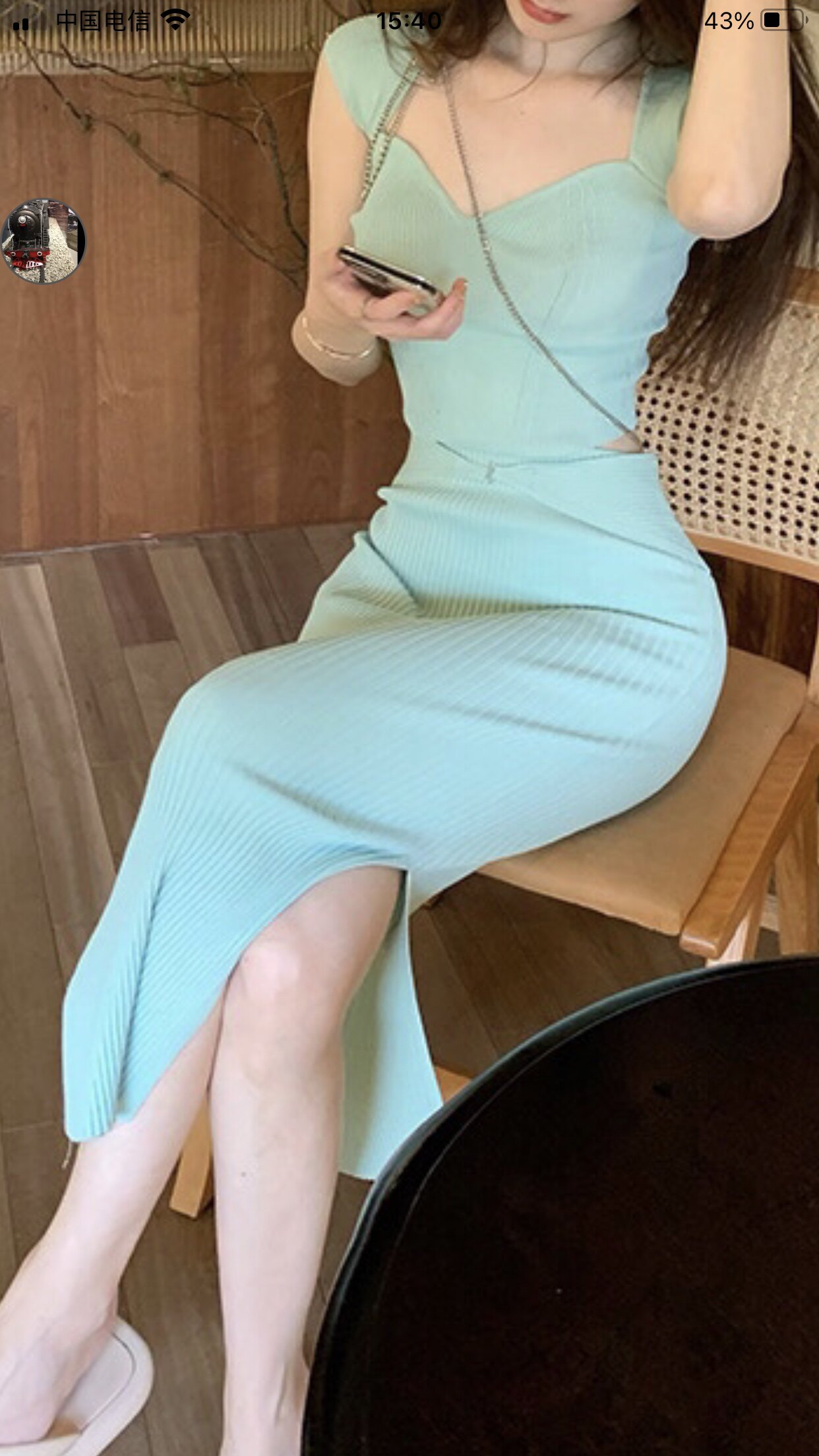 超好看法式辣妹粉色短袖针织套装女修身显瘦包臀开叉半身裙两件套