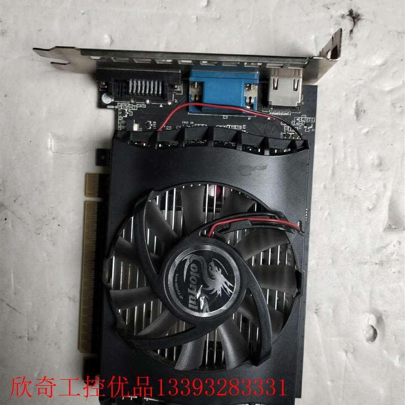 七彩虹显卡,GT730K黄金版-2GD5 EA1,品相还好-封面