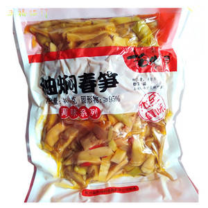 拾得一品油焖春笋400g油焖笋袋装 杭州特产 嫩笋 包邮