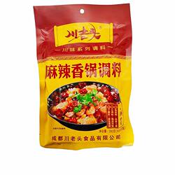 川老头麻辣香锅底料200克100g*2成都麻辣干锅底料香辣蟹 5袋免邮