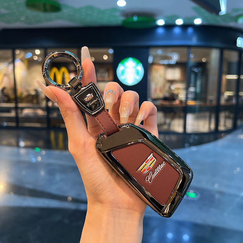 适用24款凯迪拉克ct5钥匙套ct6高级xt5新款astl车xts扣xt4金属xt6