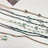 韩国编织腰带女配连衣裙子外套收腰ins风简约百搭装 饰小皮带细款