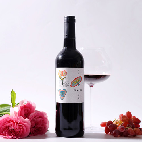 直采｜巧克力车厘子｜西班牙玫瑰星云半甜红葡萄酒零晨酒铺13.5度