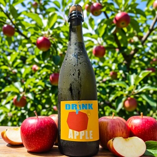 超爽口的苹果起泡酒|粉墨初品气泡酒Cider李嘉格推荐果酒|5.5度