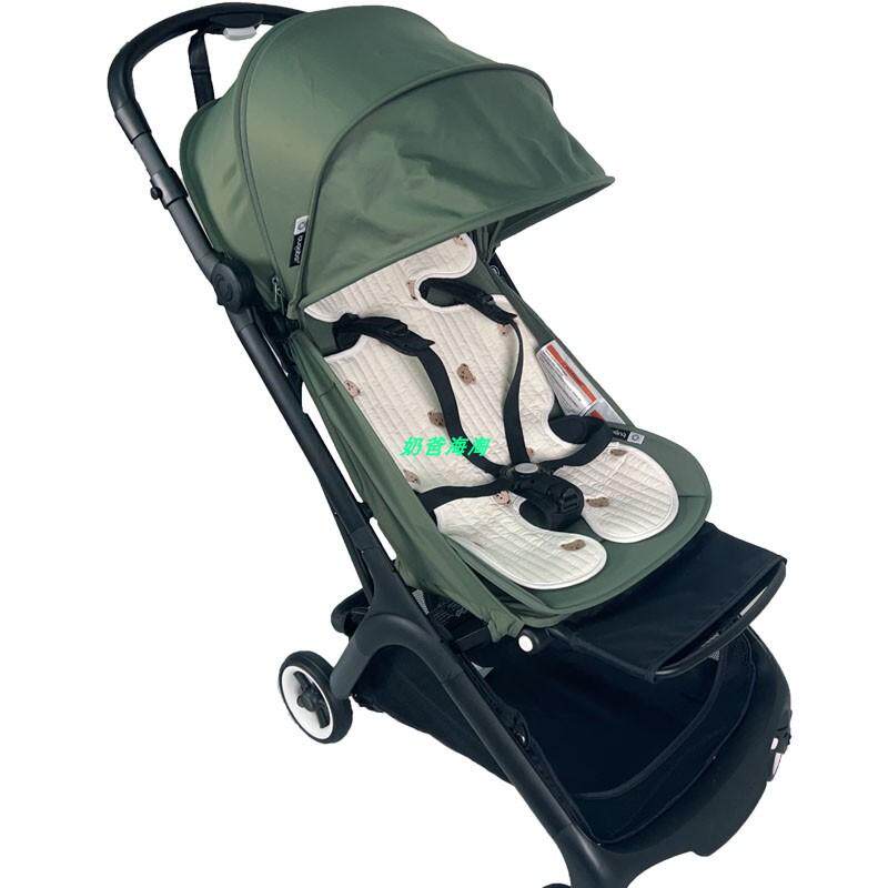 博格步butterfly婴儿推车坐垫小蝴蝶纯棉四季保暖棉垫小蜻蜓通用