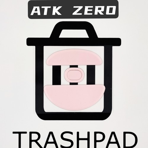 ATK ZERO 鼠标脚贴 红控制 冰板特氟龙
