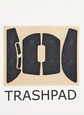 罗技GPW4 小狗 雪花纹鼠标防滑贴