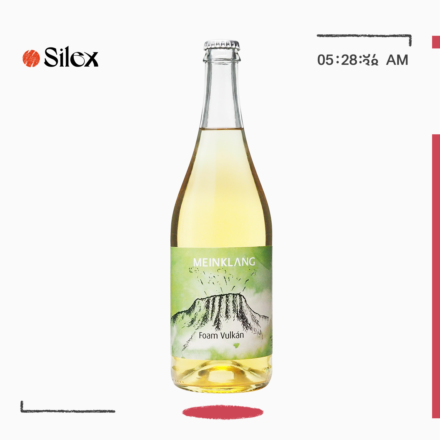 自然酒meinklang foam vulkán奥地利哈斯莱威路火山起泡白葡萄酒