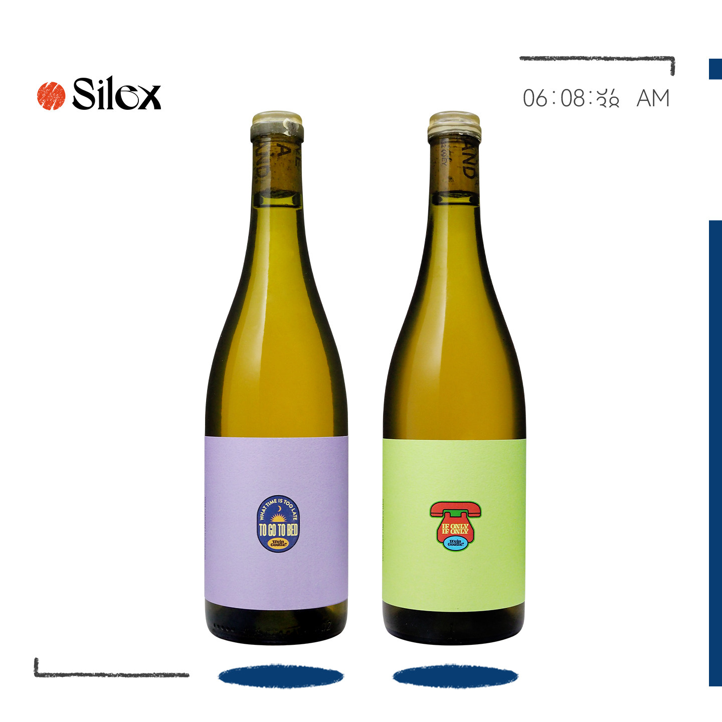 自然酒-荔枝冷泡茉莉花 德国Wein Goutte早睡早起干白葡萄酒橙酒