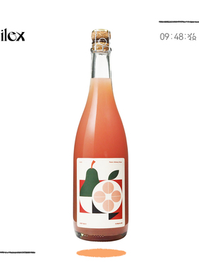 柚C雪梨气泡饮 潘恩P.A.N无醇冰馏汽泡红柚梨新鲜果汁饮料无酒精