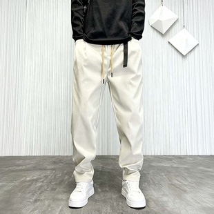 子痞帅工装 直筒裤 哈伦长裤 秋冬新款 休闲裤 宽松百搭潮牌裤 韩版 男士