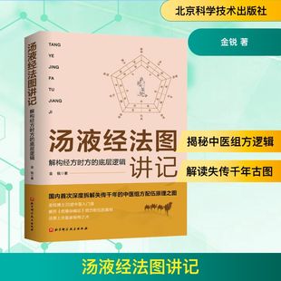 针灸推拿 图书 底层逻辑 社 北京科学技术出版 生活 方剂学 著 金锐 解构经方时方 汤液经法图讲记