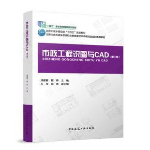 市政工程识图与CAD(第3版) 汤建新,程群 9787112288199 新华书店正版