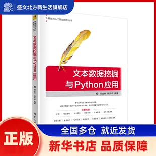 文本数据挖掘与Python应用/大数据与人工智能技术丛书 刘金岭 钱升华 清华大学出版社 新华书店正版