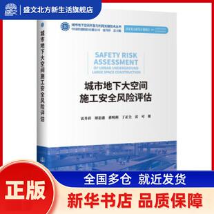 城市地下大空间施工安全风险评估 雷升祥,谭忠盛,利 等 人民交通出版社股份有限公司 新华书店正版