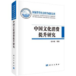 中国文化消费提升研究 文化 毛中根等 社 9787030562876 科学出版 书籍正版