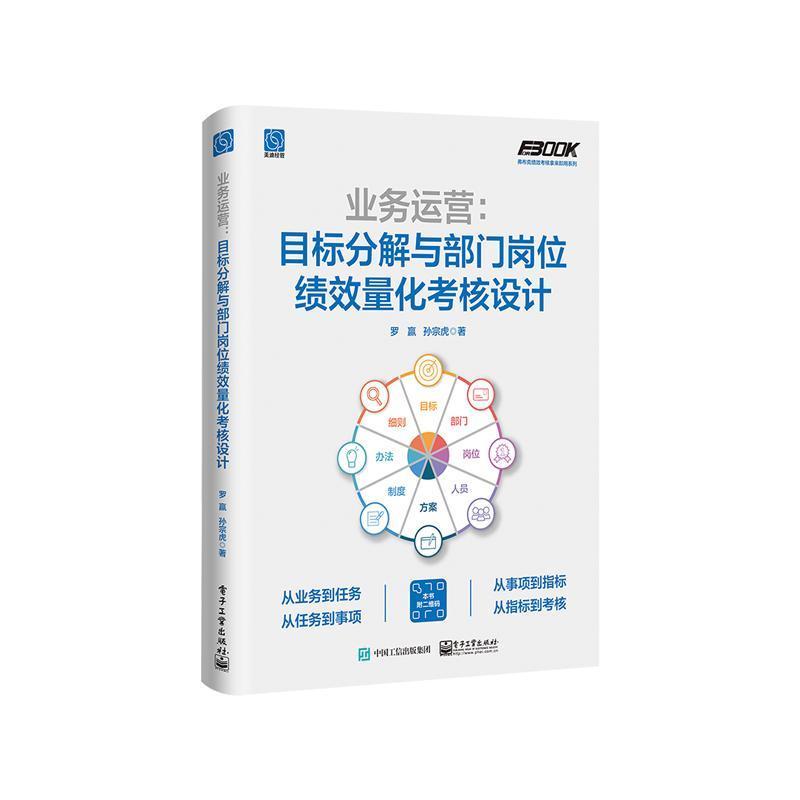书籍正版 业务运营：目标分解与部门岗位绩效量化考核设计 罗赢 电子工业出版社 管理 9787121451560