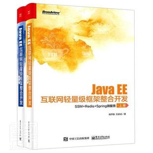 Java 计算机与网络 SSM 9787121413995 Redis 杨开振 Spring微服务上下 书籍正版 社 电子工业出版 EE互联网轻量级框架整合开发
