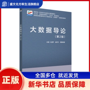 大数据导论(第2版) 王道平,崔鸿飞,葛根哈斯 主编 著 北京大学出版社 新华书店正版