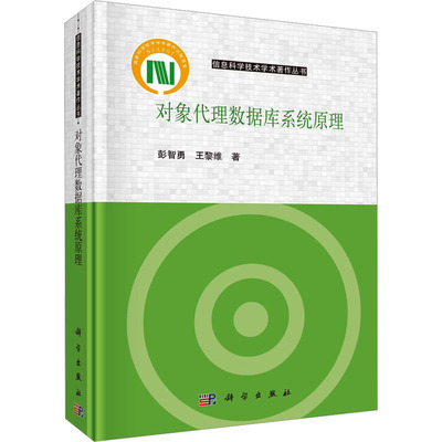 对象代理数据库系统原理 彭智勇,王黎维 著 自然科学 专业科技 科学出版社 9787030779458 图书